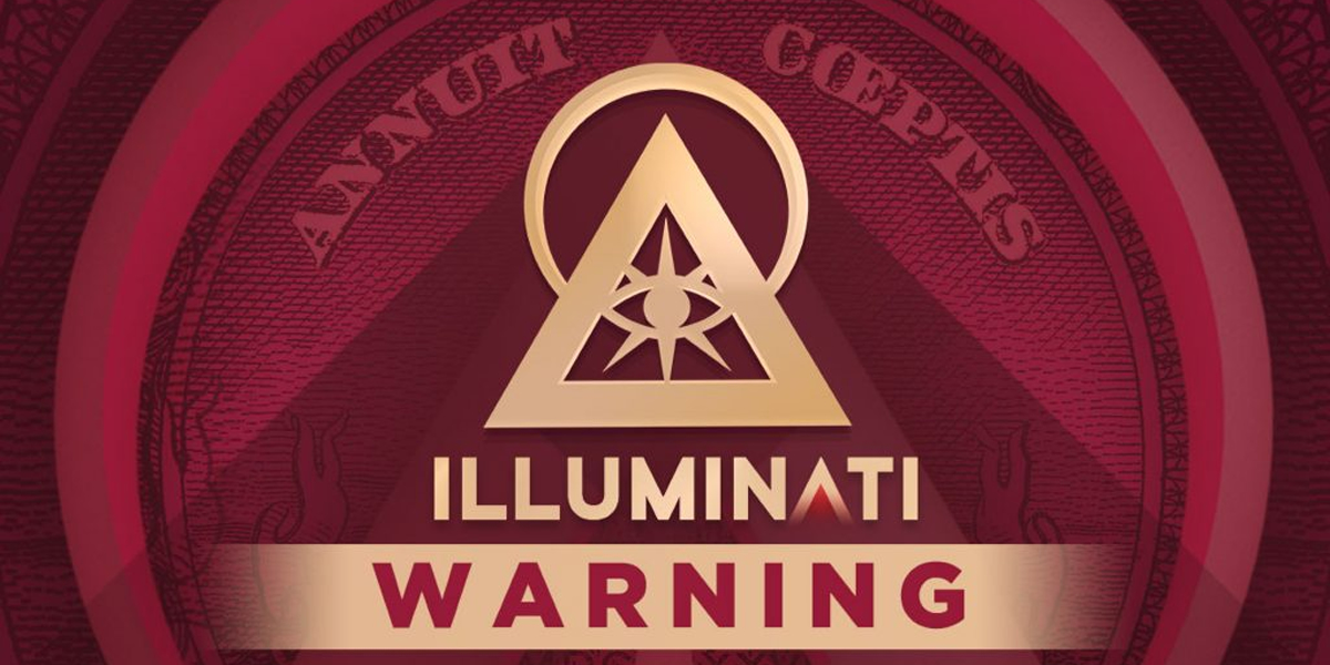 Illuminati Blackpool Banner 015 - Warning